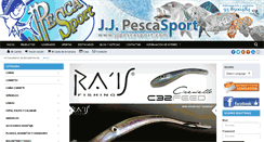 Desktop Screenshot of jjpescasport.com