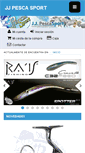 Mobile Screenshot of jjpescasport.com